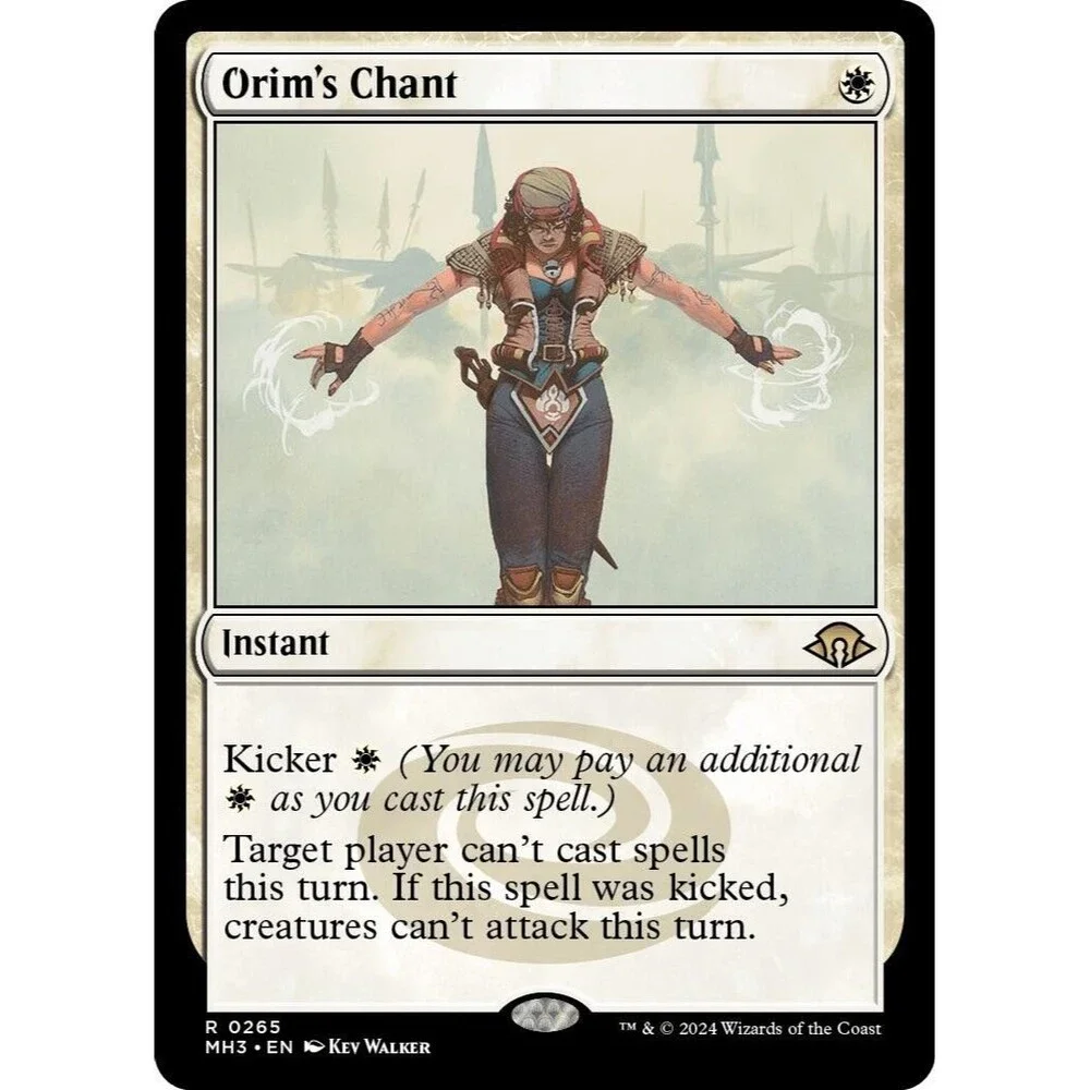 Orim's Chant | MH3 | 265 | NM/Rare | 034-MTG-R